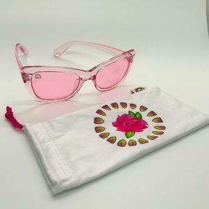 Rainbow Optx Rose colored Vega Sunglasses